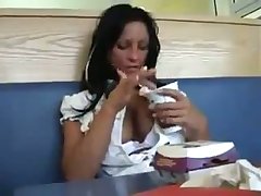 This slut loves getting frisky around public and she loves outdoor fucking